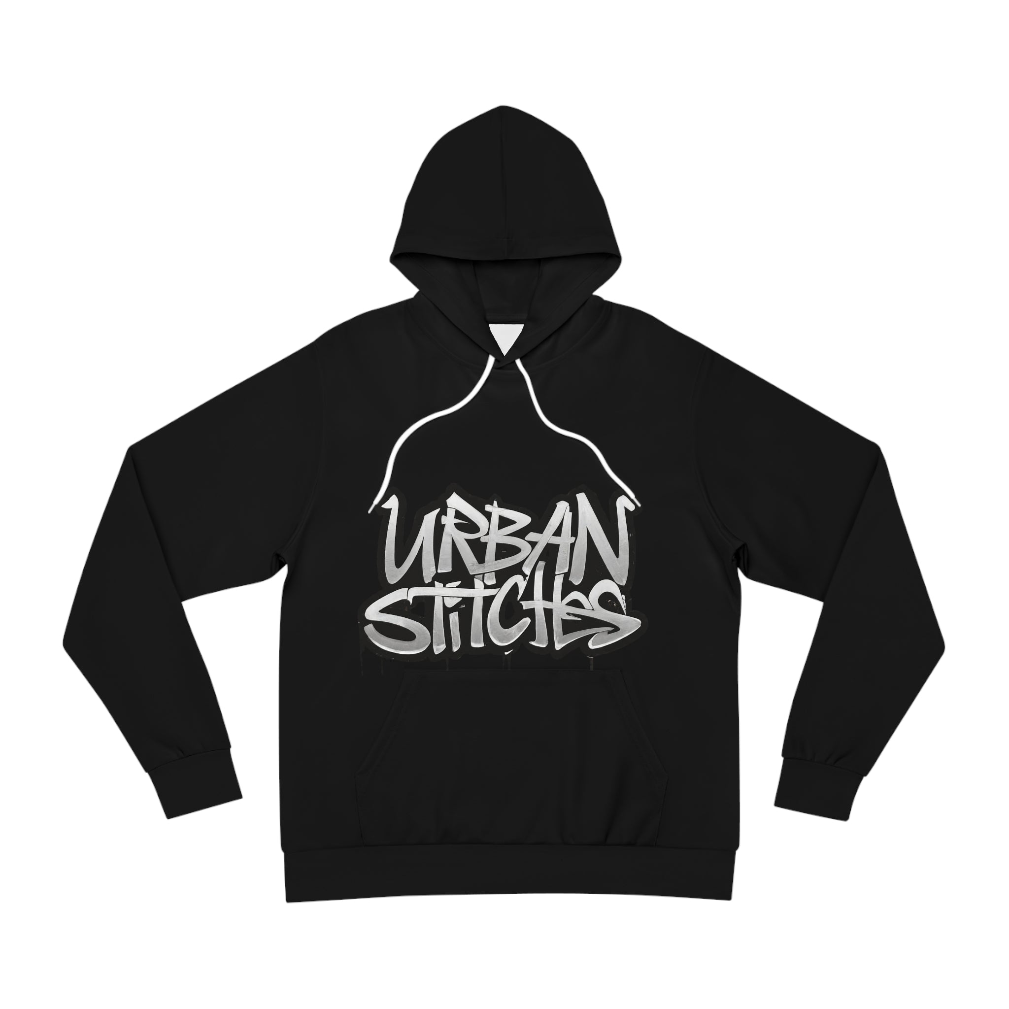 Urban Stitches Graphic Hoodie - Edgy Streetwear for Creatives
